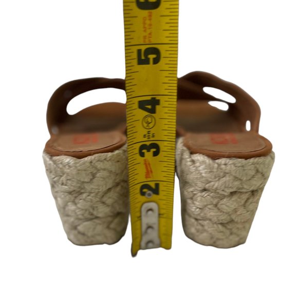 Michael Kors Wedge Sandals, Size 7.5 - Picture 10 of 12